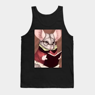 Librarian Chinchilla Tank Top